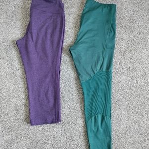 2 athletic pants large
